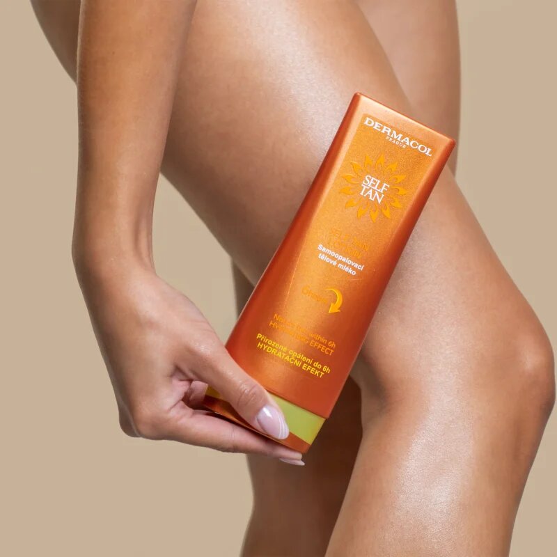 Dermacol Sun Self Tan önbarnító testápoló tej 200 ml