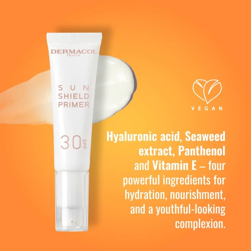 Dermacol Sun Shield védő sminkalap a make-up alá SPF 30 30 ml