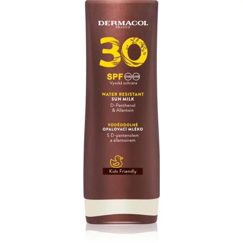 Dermacol Sun Water Resistant vízálló napozótej SPF 30 200 ml