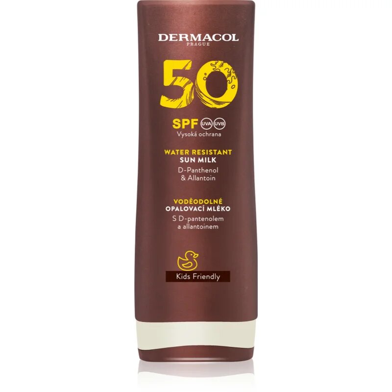 Dermacol Sun Water Resistant vízálló napozótej SPF 50 200 ml