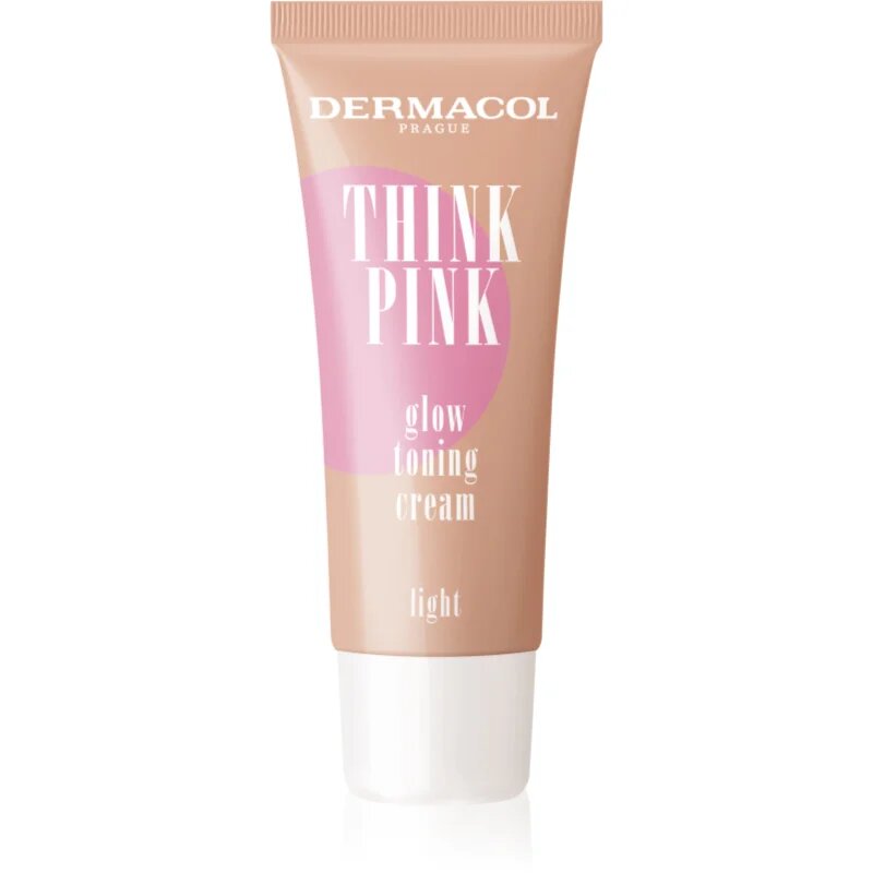 Dermacol Think Pink bőrvilágosító tonizáló krém árnyalat 1 Light 30 ml