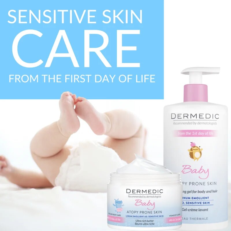 Dermedic Baby tápláló vaj a testre 225 g