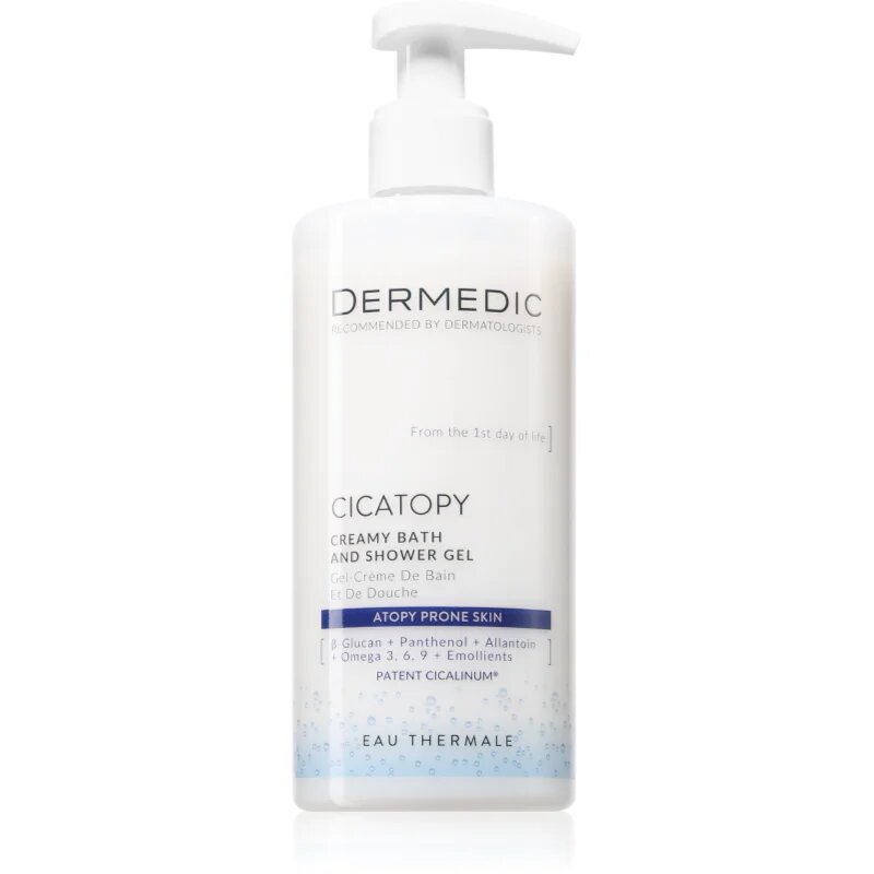 Dermedic CICATOPY Creamy Bath & Shower Gel krémes fürdő és tusoló gél 300 ml