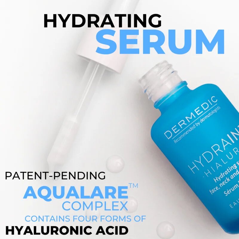 Dermedic Hydrain3 Hialuro hidratáló arcszérum száraz és nagyon száraz bőrre 30 ml