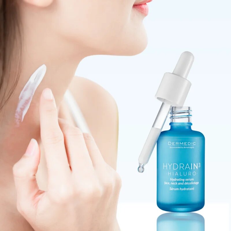 Dermedic Hydrain3 Hialuro hidratáló arcszérum száraz és nagyon száraz bőrre 30 ml