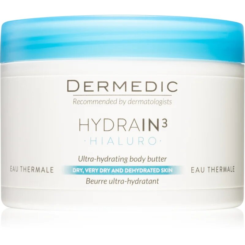 Dermedic Hydrain3 Hialuro intenzív hidratáló testvaj 225 ml
