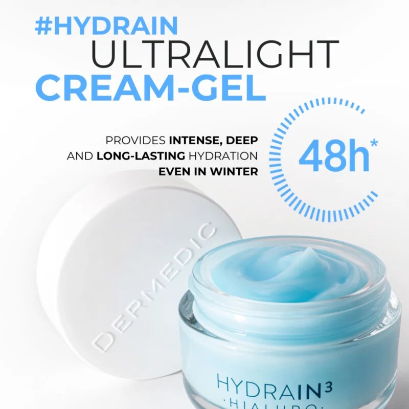 Dermedic Hydrain3 Hialuro mélyen hidratáló krémes gél 50 ml