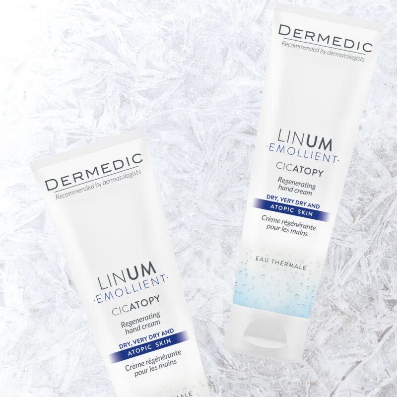 Dermedic Linum Emolient regeneráló kézkrém 75 ml