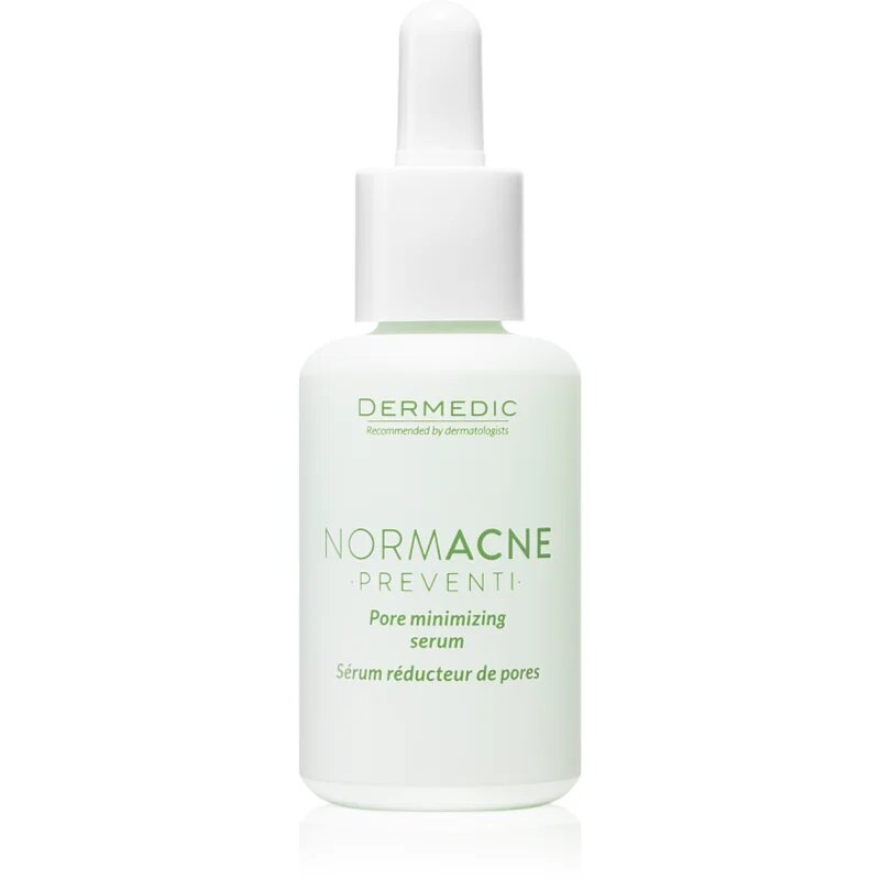 Dermedic Normacne Preventi szérum a kitágult pórusok csökkentésére kombinált bőrre 30 ml