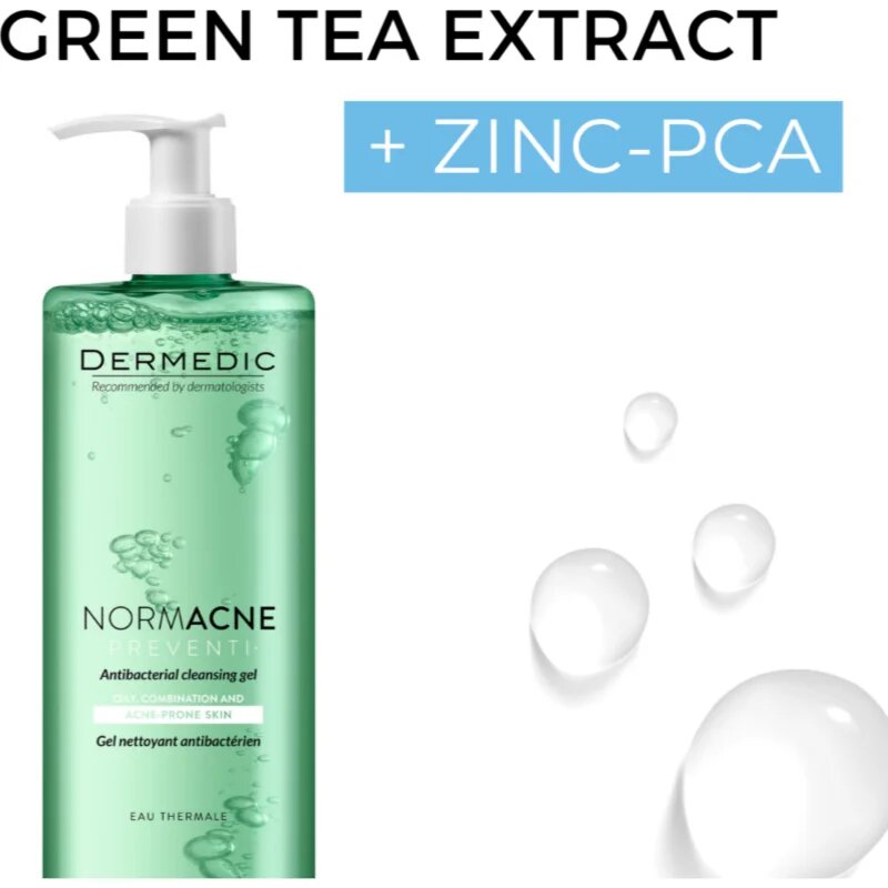 Dermedic Normacne tisztító gél kombinált és zsíros bőrre 500 ml