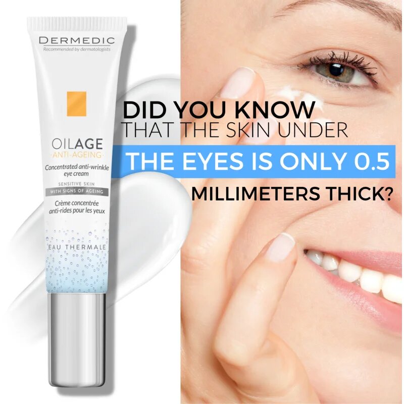 Dermedic Oilage Anti-Ageing koncentrált szemkrém a ráncok ellen 15 g