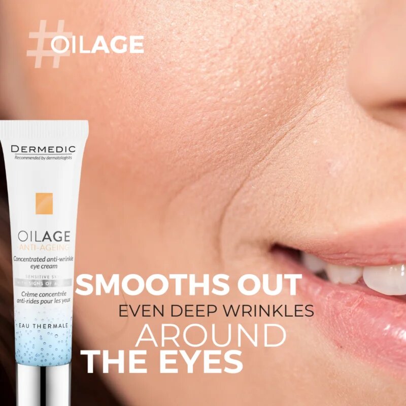 Dermedic Oilage Anti-Ageing koncentrált szemkrém a ráncok ellen 15 g