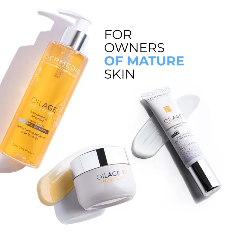Dermedic Oilage Anti-Ageing koncentrált szemkrém a ráncok ellen 15 g