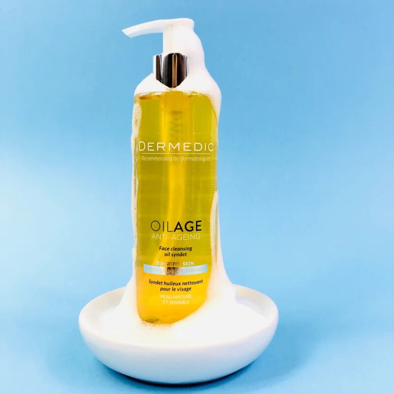 Dermedic Oilage Anti-Ageing olajos arclemosó gél 200 ml