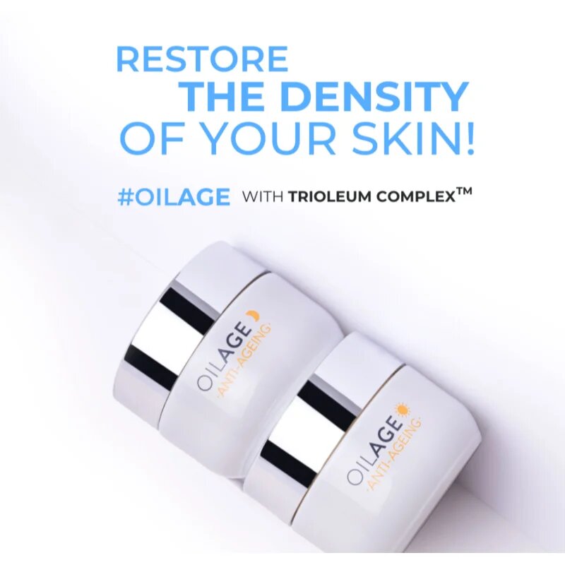 Dermedic Oilage Anti-Ageing tápláló nappali krém a bőr sűrűségének megújítására 50 g