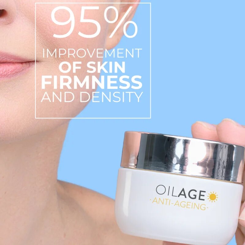 Dermedic Oilage Anti-Ageing tápláló nappali krém a bőr sűrűségének megújítására 50 g