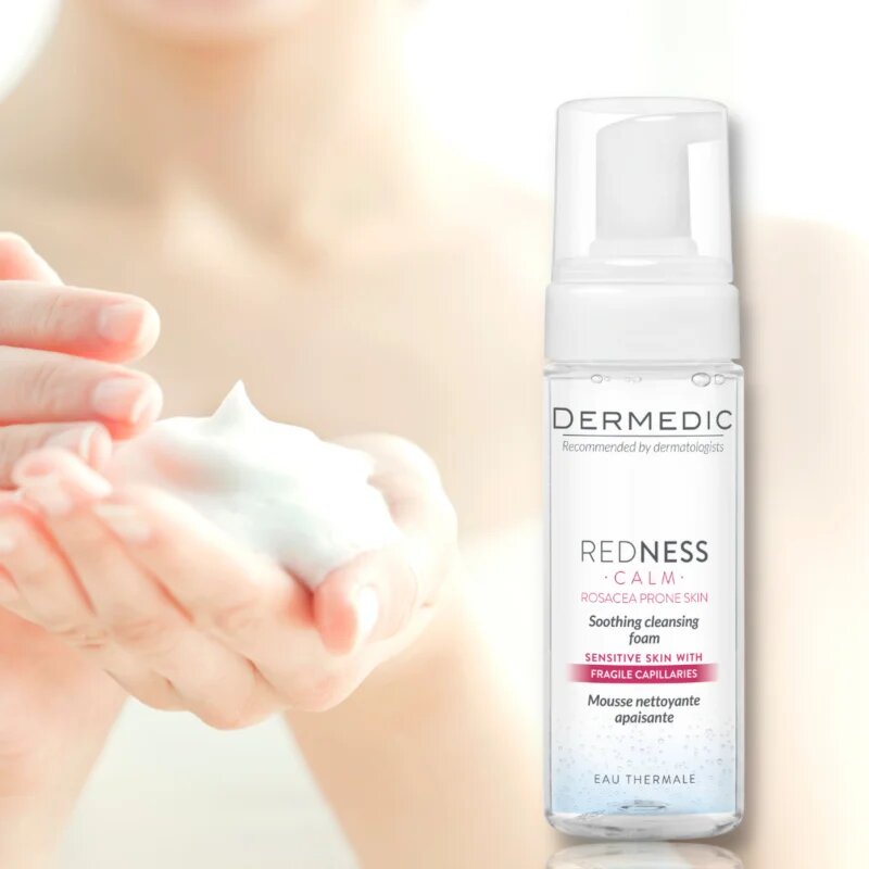 Dermedic Redness Calm nyugtató tisztító hab 150 ml