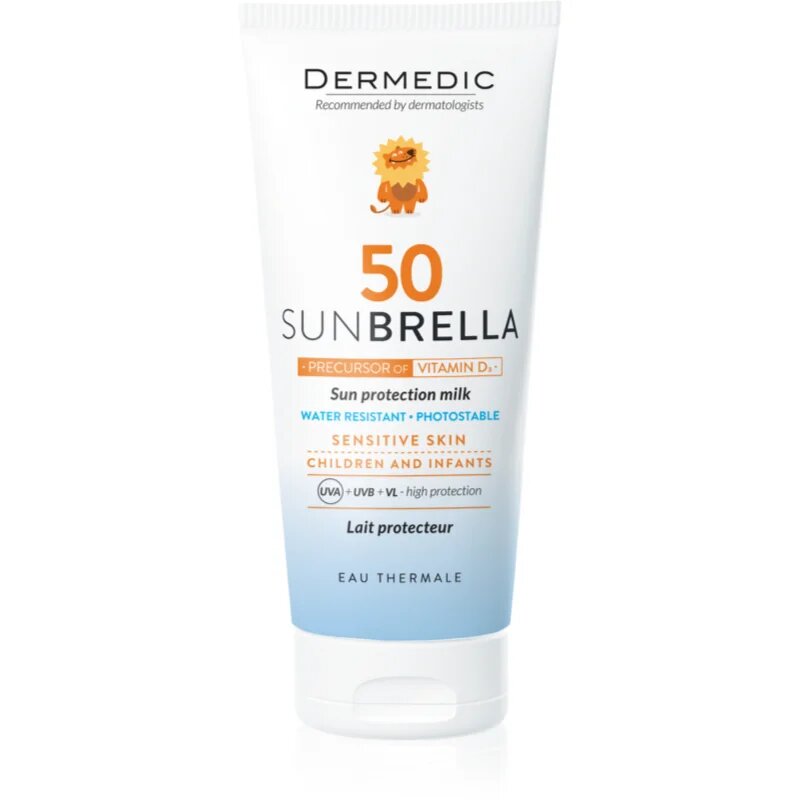 Dermedic Sunbrella Baby naptej ásványi szűrővel SPF 50 100 g
