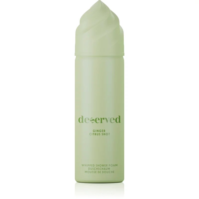 DESERVED Whipped Shower Foam Ginger Citrus Shot tusoló hab testre 100 ml