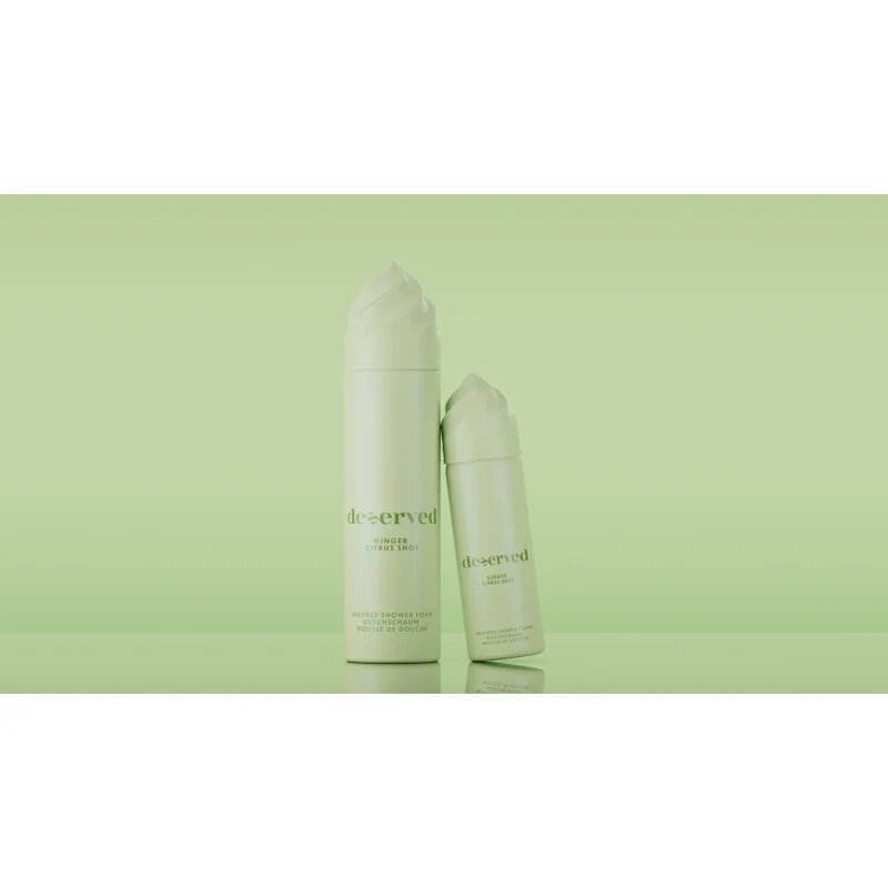 DESERVED Whipped Shower Foam Ginger Citrus Shot tusoló hab testre 100 ml