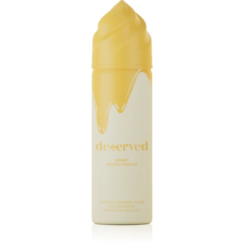 DESERVED Whipped Shower Foam Honey Greek Yogurt tusoló hab testre 100 ml