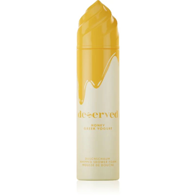DESERVED Whipped Shower Foam Honey Greek Yogurt tusoló hab testre 250 ml