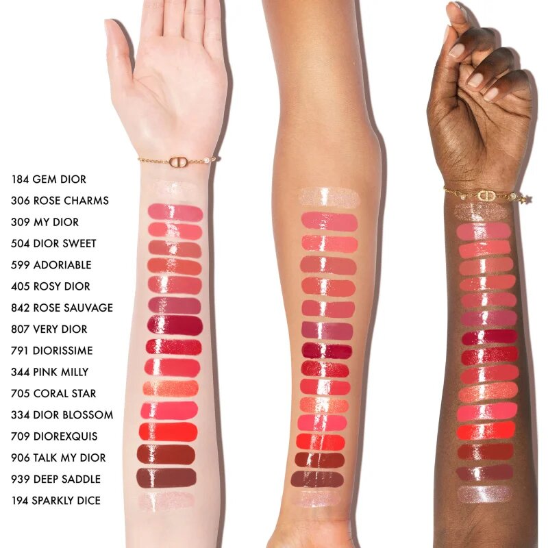 DIOR Addict Glass Lipstick hidratáló rúzs a tündöklő fényért árnyalat 807 Very 2.7 g