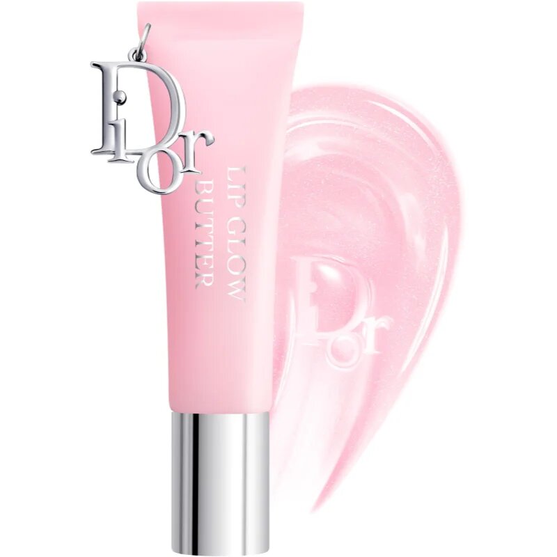 DIOR Addict Lip Glow Butter tápláló szájfény árnyalat 101 Glazed Pink 10 ml