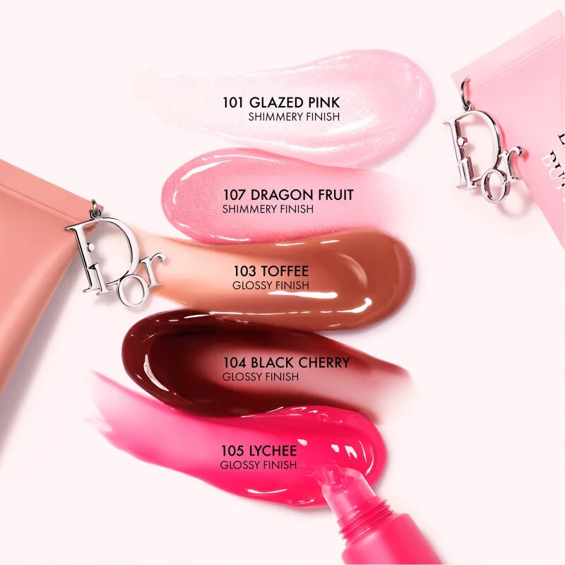 DIOR Addict Lip Glow Butter tápláló szájfény árnyalat 107 Dragon Fruit 10 ml