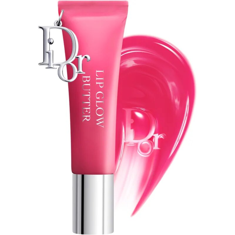 DIOR Addict Lip Glow Butter tápláló szájfény s ceramidy a peptidy árnyalat 105 Lychee 10 ml