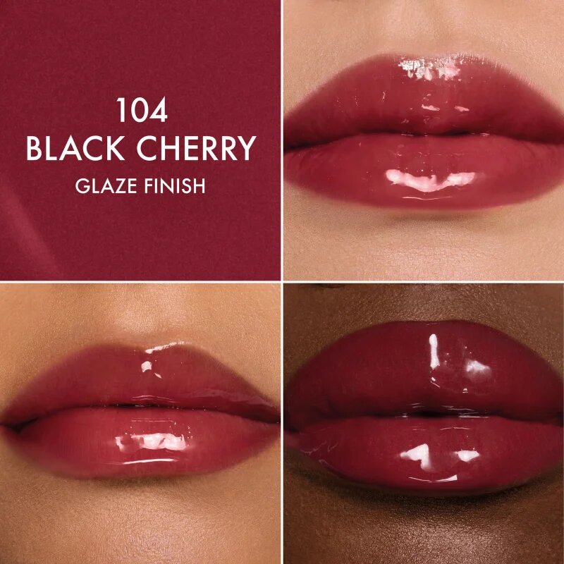 DIOR Addict Lip Glow Oil hidratáló olaj az ajkakra árnyalat 104 Black cherry 6 ml