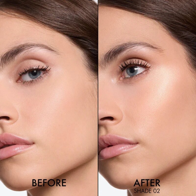 DIOR Forever Glow Luminizer highlighter hialuronsavval árnyalat 02 Gold Halo 6 g