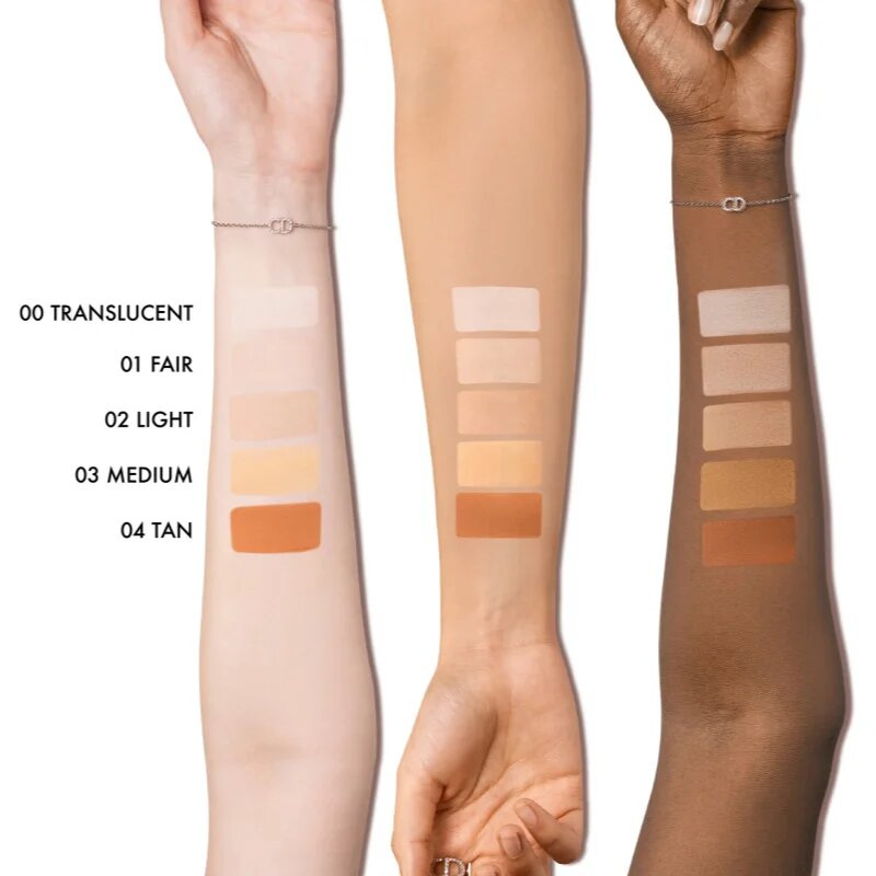 DIOR Forever On Set Powder porpúder matt hatással árnyalat 02 Light 20 g