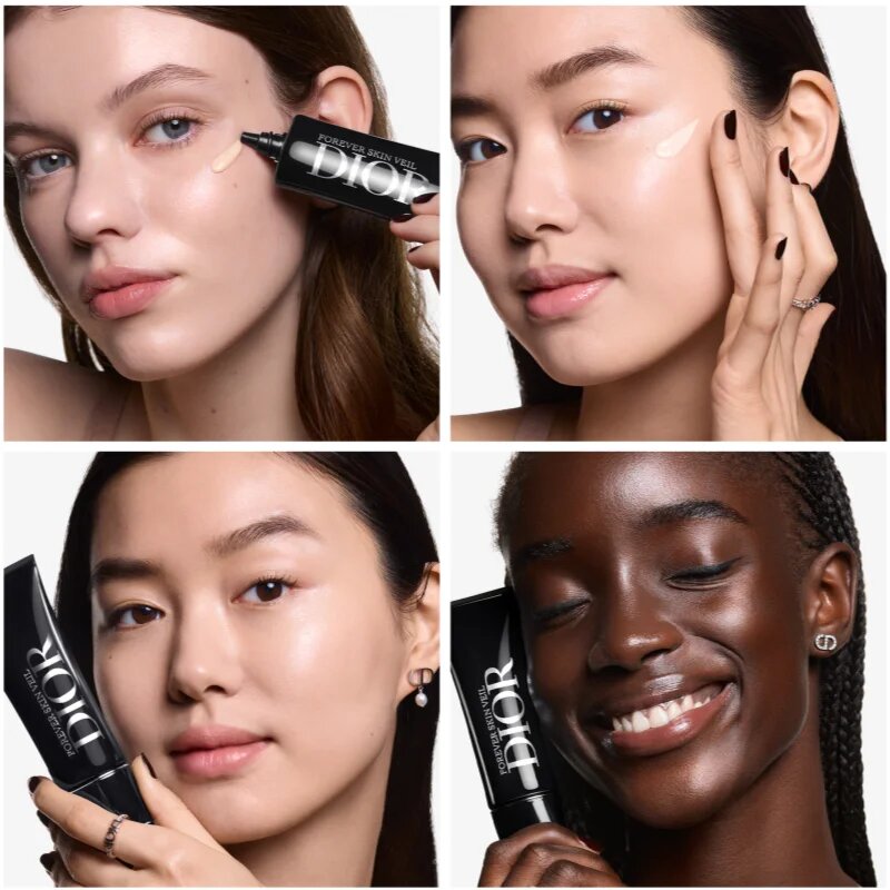 DIOR Forever Skin Veil sminkbázis - ragyogó hatás és 24 órás hidratálás SPF 25 PA++ SPF 25 35 ml