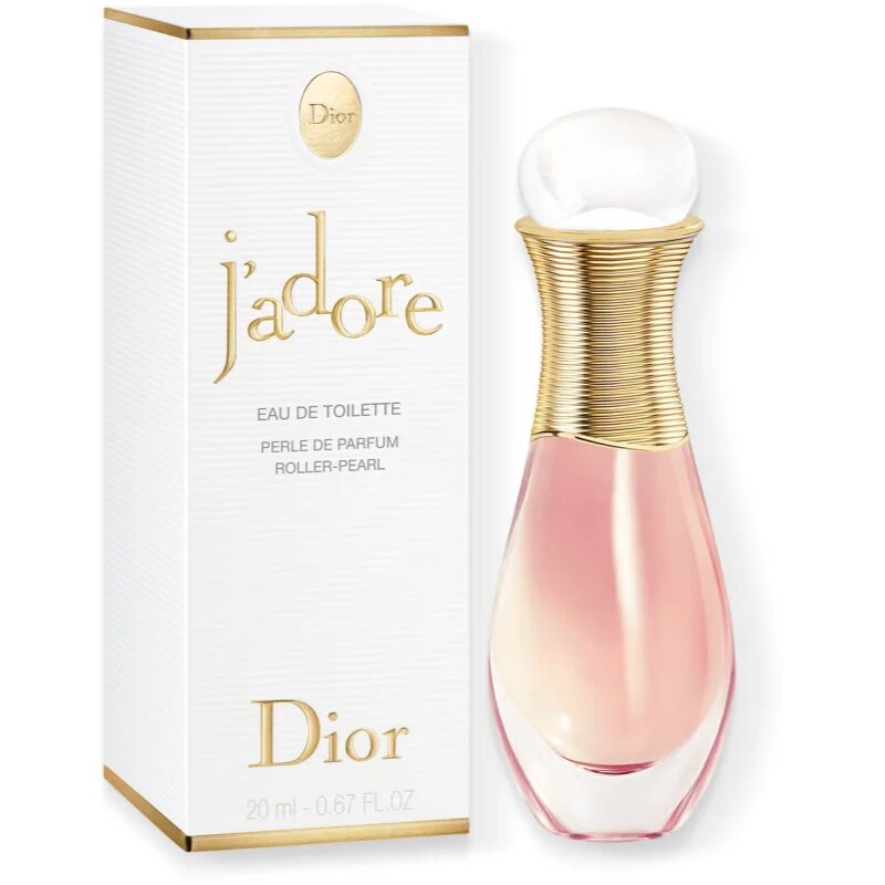 DIOR J'adore Roller-Pearl Eau de Toilette roll-on hölgyeknek 20 ml