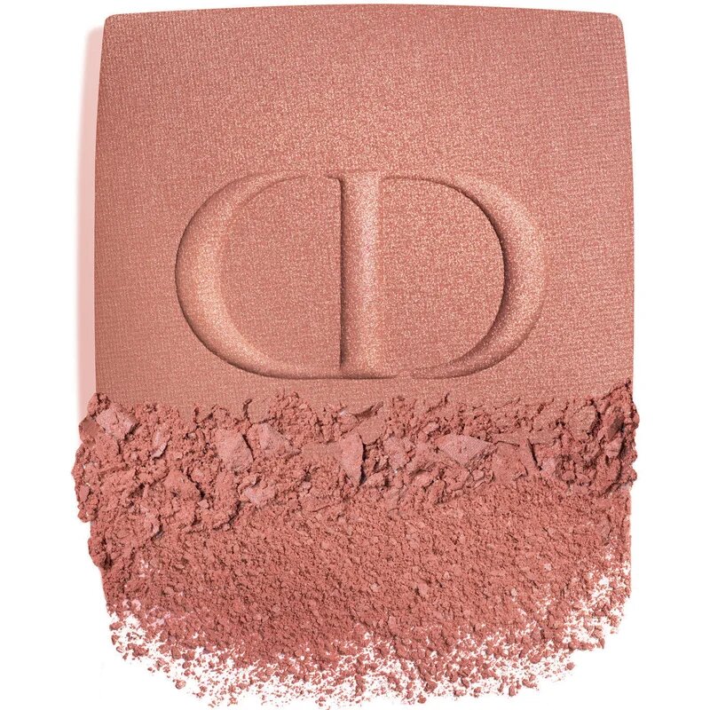 DIOR Rouge Blush arcpirosító kompakt ecsettel és tükörrel árnyalat 959 Charnelle (Satin) 6.4 g