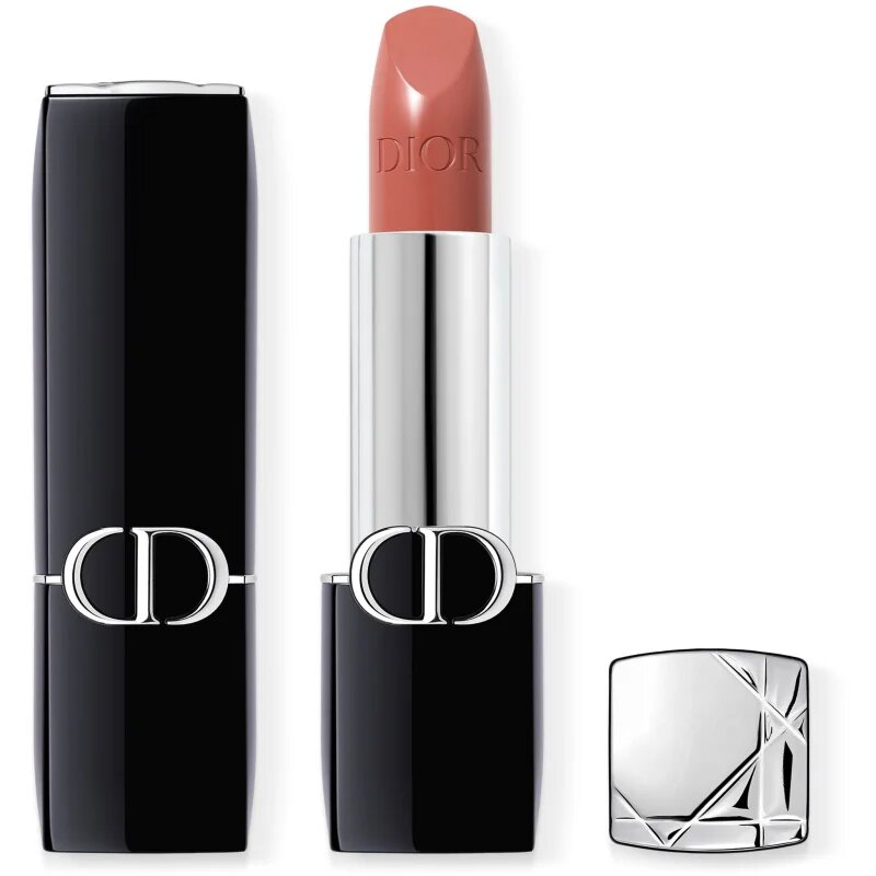 DIOR Rouge hosszan tartó rúzs utántölthető árnyalat 434 Promenade Satin 3.5 g