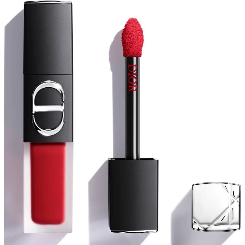 DIOR Rouge On Stage Ink Blur Matte kenődésmentes folyékony rúzs - elhomályosító matt hatás árnyalat 999 6 ml