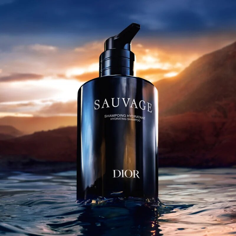 DIOR Sauvage Hydrating Shampoo hidratáló sampon uraknak 250 ml