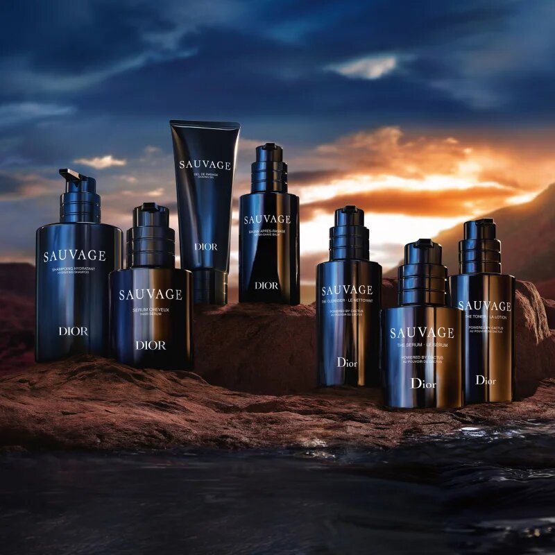 DIOR Sauvage parfümös tusfürdő pumpás uraknak 250 ml