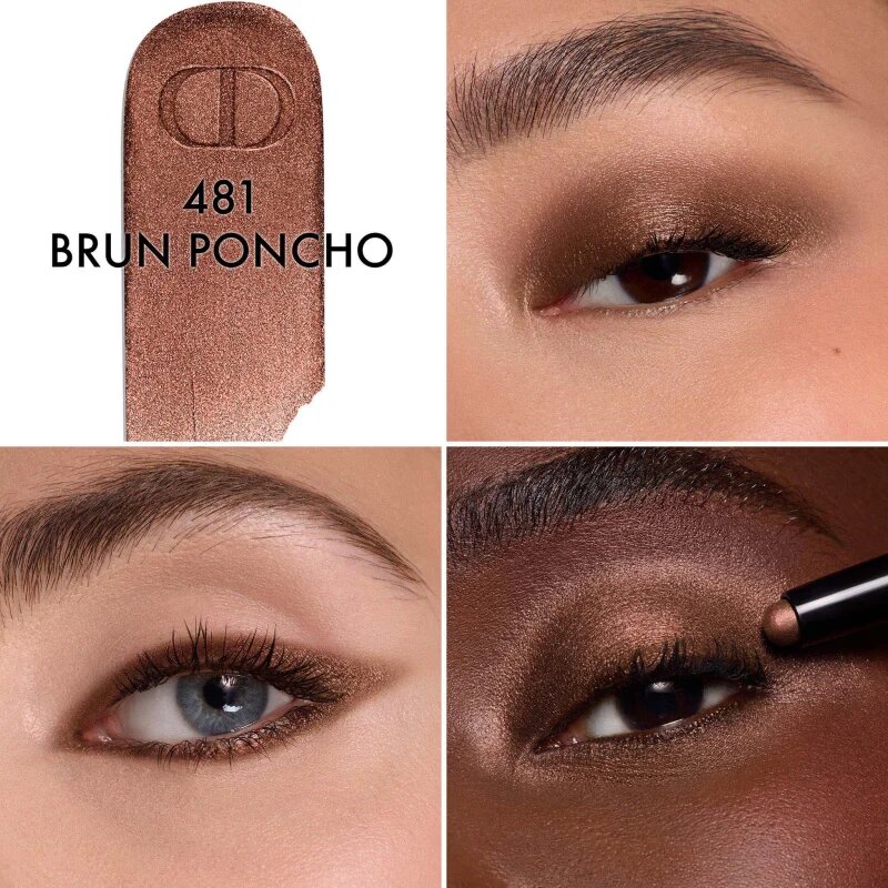 DIOR show Flash Stick szemhéjfesték ceruza vízálló árnyalat 481 Brun Poncho 1.6 g
