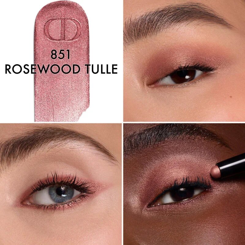 DIOR show Flash Stick szemhéjfesték ceruza vízálló árnyalat 851 Rosewood Tulle 1.6 g