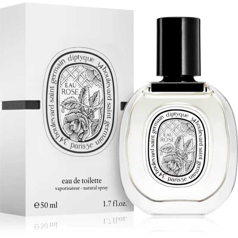 Diptyque Eau Rose Eau de Toilette hölgyeknek 50 ml