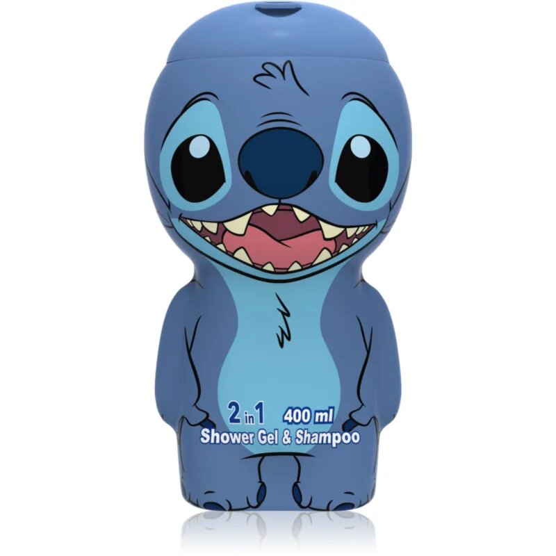 Disney Stitch Shower Gel & Shampoo gyengéd tusoló gél és sampon gyermekeknek 400 ml