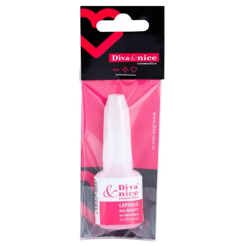Diva & Nice Cosmetics Accessories Nails köröm ragasztó ecsettel 7 g