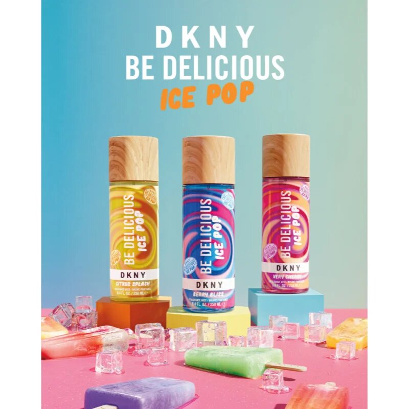 DKNY Be Delicious Ice Pop Very Cherry parfümözött spray a testre hölgyeknek 250 ml
