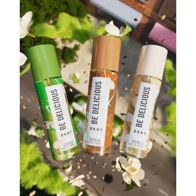 DKNY Be Delicious Vanilla Latte parfümözött spray hölgyeknek 250 ml