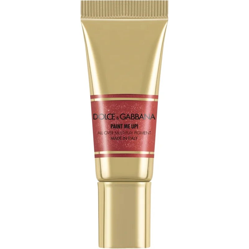 Dolce&Gabbana Bold Paint Me Up! multifunkcionális smink a szemre az ajkakra és az arcra árnyalat 03 Red Sketch - Metallic Brick Red 5 ml