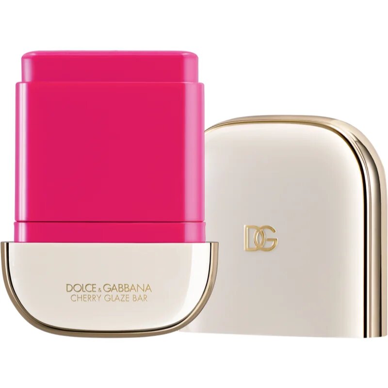 Dolce&Gabbana Cherry Glaze Bar krémes arcpirosító stift stift árnyalat 02 Smitten Pink - Fuchsia 11 g