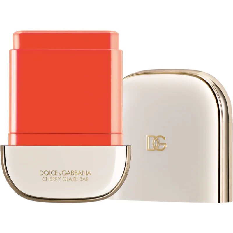 Dolce&Gabbana Cherry Glaze Bar krémes arcpirosító stift stift árnyalat 03 Cheeky Coral - Pop Orange 11 g